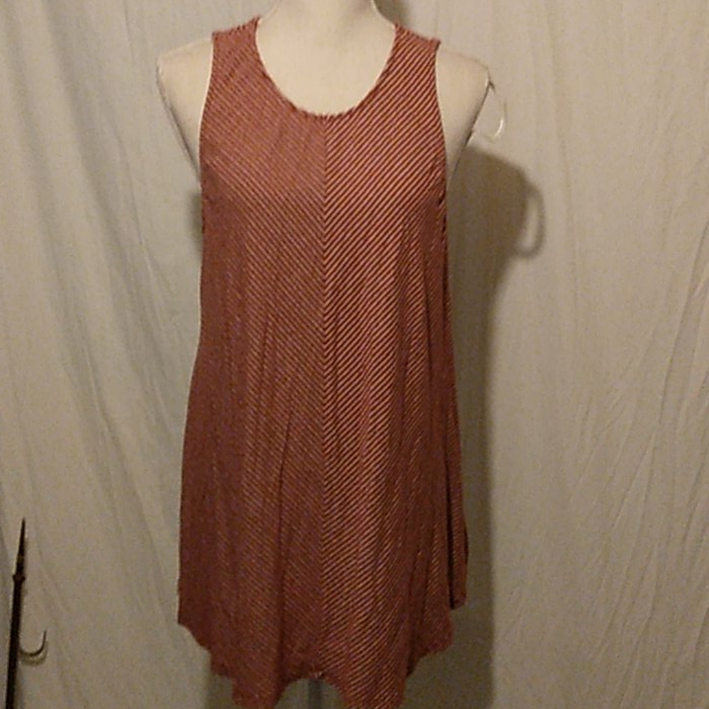 heart hips stripe tank top
